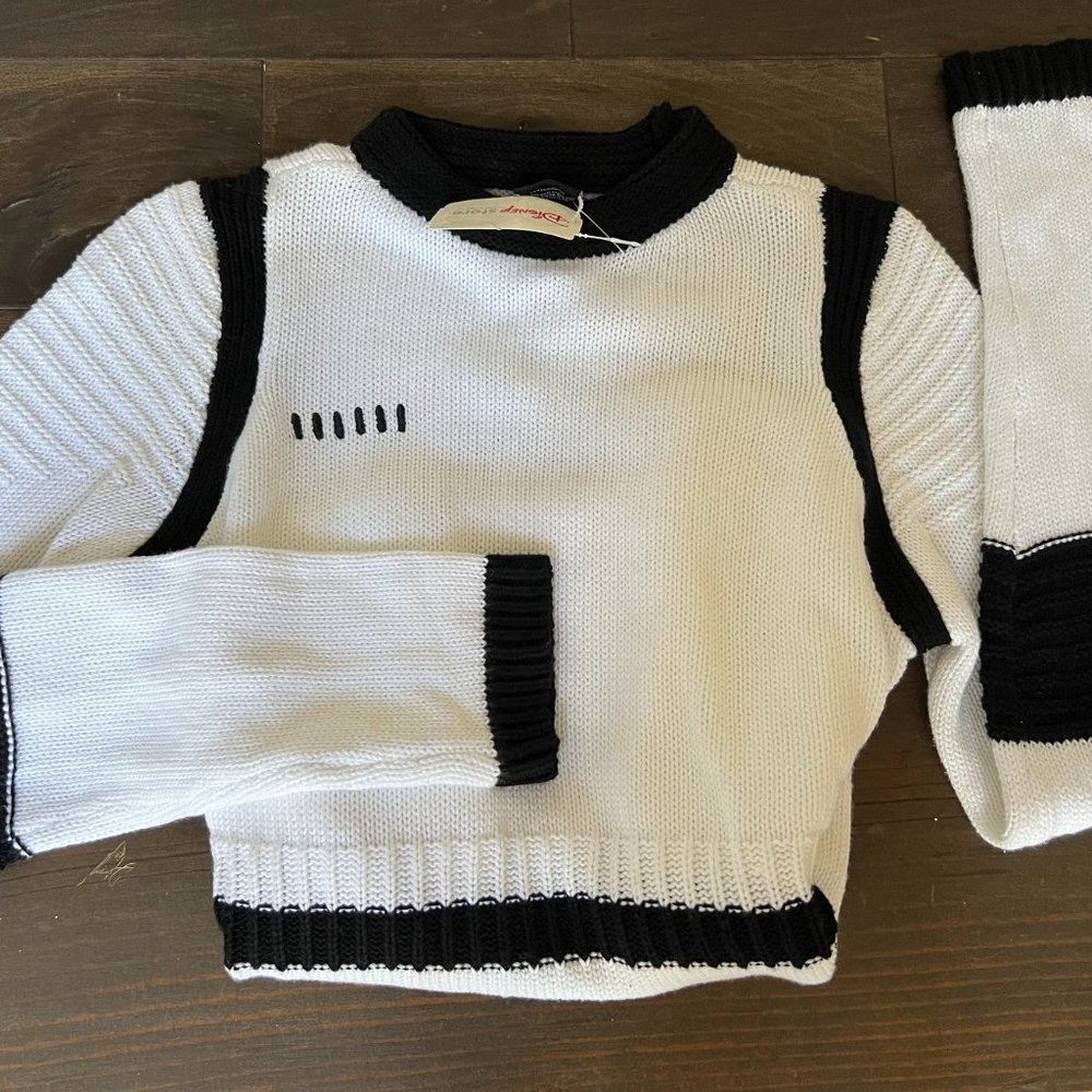 NWT Disney Star Wars StormTrooper Sweater XS